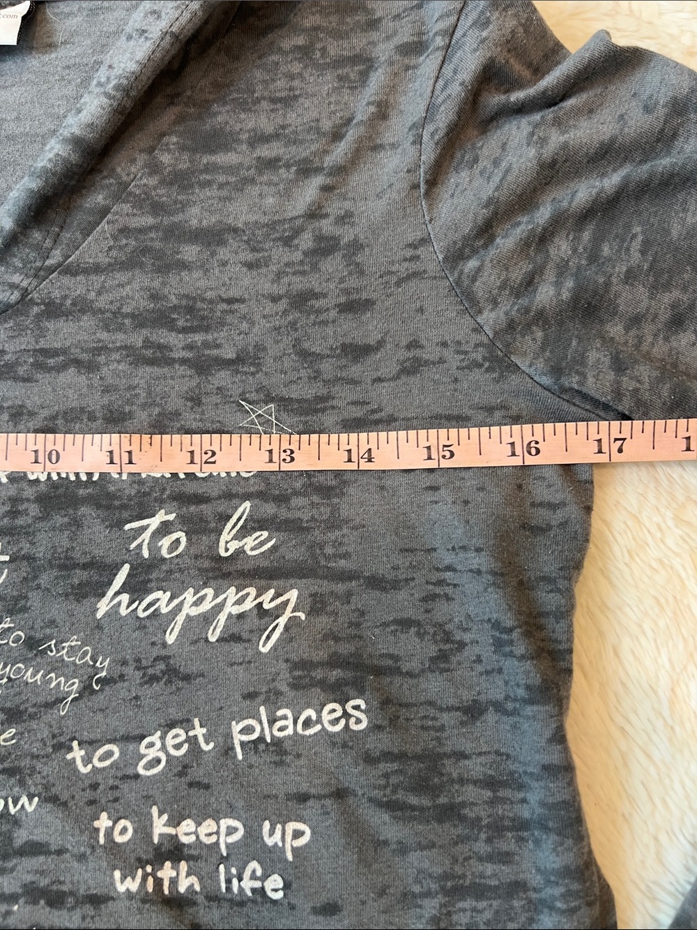 Quote runner hooded T-shirt size medium - Picture 2 of 5